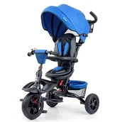 Chodziki - Rowerek trójkołowy Stanley Rubber Granatowo-Czarny - miniaturka - grafika 1