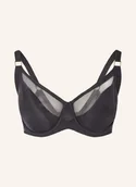 Biustonosze - Chantelle Biustonosz Z Fiszbinami Pure Light schwarz - miniaturka - grafika 1
