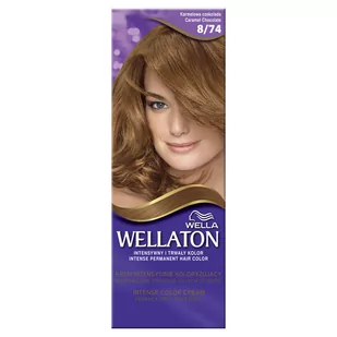 Wella Wellaton 8/74 Karmelowa czekolada - Farby do włosów i szampony koloryzujące - miniaturka - grafika 1