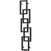 Grzejniki łazienkowe - Mexen Grid grzejnik łazienkowy dekoracyjny 1360 x 390 mm, 349 W, czarny - W215-1360-390-00-70 - miniaturka - grafika 1