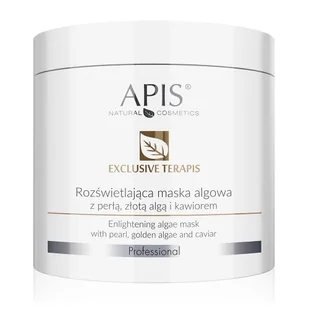 Apis Exclusive terapis rozświetlająca maska algowa z perłą, złotą algą i kawiorem 250g - Maseczki do twarzy - miniaturka - grafika 1