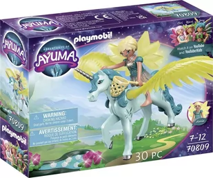 Playmobil Adventures of Ayuma 70809 Crystal Fairy z jednorożcem, od 7 lat 70809 - Figurki dla dzieci - miniaturka - grafika 1