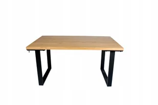 loft rozkładany 140x90+2x40 kwadrat fornir dębowy - Stoły - miniaturka - grafika 1