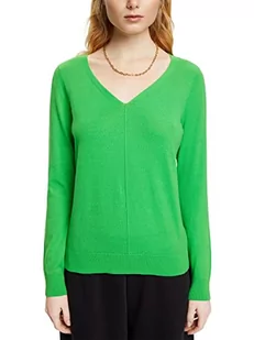 ESPRIT Damski sweter 023EE1I324, 310/GREEN, XXL, 310/Green, XXL - Swetry damskie - miniaturka - grafika 1