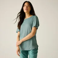 Koszulki i topy damskie - Regatta Koszulka damska Botanna Zielony, Rozmiar: 36 - miniaturka - grafika 1