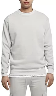 Urban Classics Męska bluza Crewneck, lightasphalt, L - Bluzy męskie - miniaturka - grafika 1
