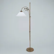 Berliner Messinglampen Lampa stojąca ILKA, Berlin mosiądz