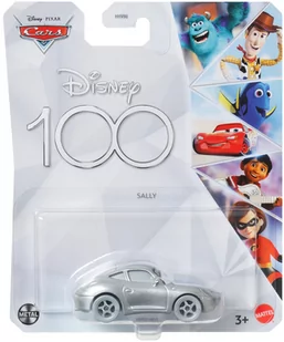 Samochód Mattel Disney Pixar Cars Disney 100 Sally (0194735147717) - Samochody i pojazdy dla dzieci - miniaturka - grafika 1