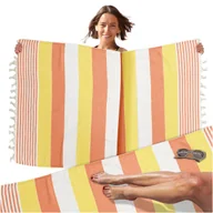 Ręczniki - Ręcznik 100x180 Kąpielowy na Plażę Peri Hamam 136 - miniaturka - grafika 1