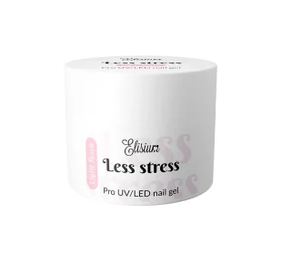Elisium Less Stress Builder Gel żel budujący Light Rose 40ml - Żele do paznokci - miniaturka - grafika 1