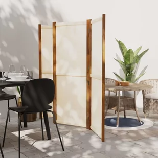 Lumarko Parawan 4-panelowy, kremowy, 280 x 180 cm - Parawany - miniaturka - grafika 1