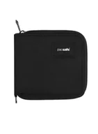 Portfele - Portfel Pacsafe RFIDsafe Zip Around Wallet - black - miniaturka - grafika 1