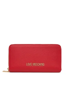 LOVE MOSCHINO Duży Portfel Damski JC5700PP1NLD0500 Czerwony - Portfele - miniaturka - grafika 1