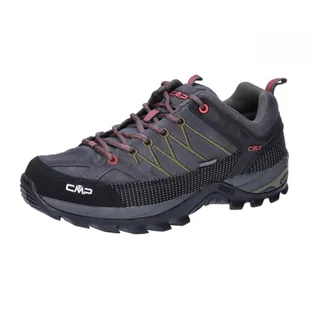 CMP Rigel Low Trekking Shoes WP, Walking Shoe Mężczyźni, Tytan-Chili, 39 EU, Tytan Chili, 39 EU - Buty trekkingowe męskie - miniaturka - grafika 1