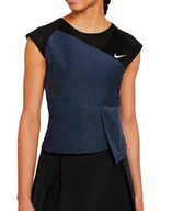 Koszulki i topy damskie - Damski T-Shirt Tenisowy Nike Court Dri-Fit Advanced DJ6567010 XS bez metki - miniaturka - grafika 1