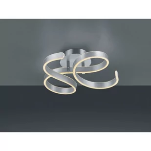 Trio Leuchten Designerska lampa sufitowa ze stali z 3-stopniowym ściemnianiem LED - Frank - Lampy sufitowe - miniaturka - grafika 1