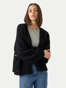 Vero Moda Kardigan Maybe 10273101 Czarny Oversize - Swetry damskie - miniaturka - grafika 1