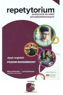Repetytorium. Język angielski. Podręcznik do szkół ponadpodstawowych. Poziom rozszerzony. Kod wklejony - Książki do nauki języka angielskiego - miniaturka - grafika 1