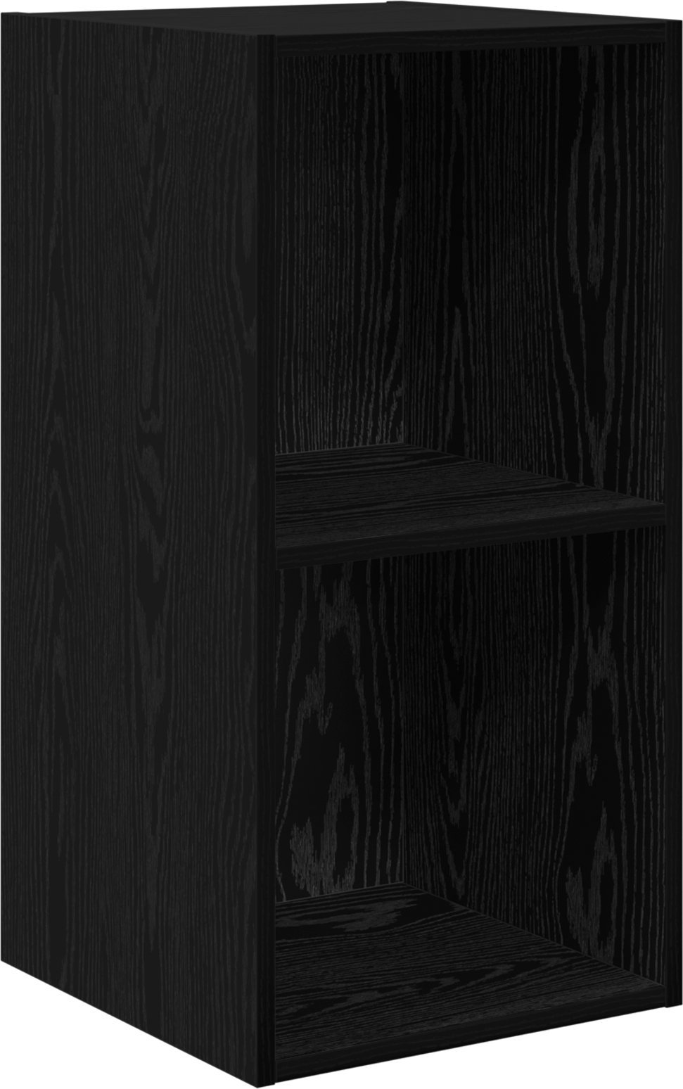 vidaXL Szafka telewizyjna Czarny dąb 37x37x72 cm Drewno inżynieryjne