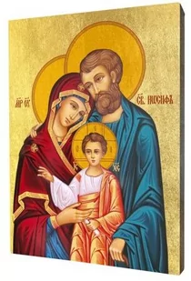 Ikona Świętej Rodziny - Ikony i obrazy sakralne - miniaturka - grafika 1