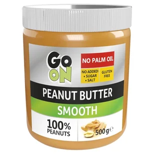 Go On Peanut Butter 500 g gładki - Zdrowa żywność - miniaturka - grafika 1