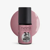 Lakiery hybrydowe - NEESS Lakier hybrydowy One Step 3in1 Tylko Mnie Róż 4 ml - miniaturka - grafika 1