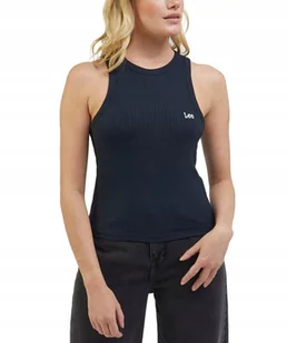Koszulka Lee RIBBED TANK 112341592 LQ60WKA76 Unionall Black S - Koszulki i topy damskie - miniaturka - grafika 1