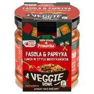 Szybkie dania obiadowe - PRIMAVIKA Veggie Bowl Fasola & Papryka Lunch w Stylu Meksykańskim 180g - - miniaturka - grafika 1