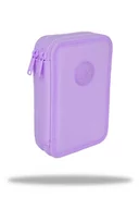 Piórniki - Piórnik 2-komorowy z wyposażeniem Coolpack Jumper 2 pastel powde fiolet - miniaturka - grafika 1