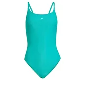 Stroje kąpielowe - adidas Damski strój kąpielowy ICONISEA prążkowany wyściełany cienkie ramiączka 91 cm - miniaturka - grafika 1