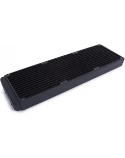 Alphacool ES aluminum 420 mm T38, radiator (Kolor: CZARNY, For Industry only) - Chłodzenie wodne - miniaturka - grafika 1