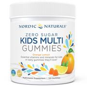 Witaminy i minerały - NORDIC NATURALS Zero Sugar Kids Multi Gummies (Multiwitamina dla dzieci) 120 Żelków - miniaturka - grafika 1