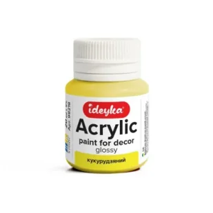 Ideyka Farba akrylowa Kukurydza 20ml - Farby i media malarskie - miniaturka - grafika 1