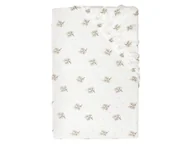 Prześcieradła - LIVARNO home Prześcieradło z gumką, 90-100 x 200 cm (Kwiaty/ biały) - miniaturka - grafika 1