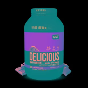 Qnt Delicious Whey Protein 908 g - Odżywki białkowe - miniaturka - grafika 1