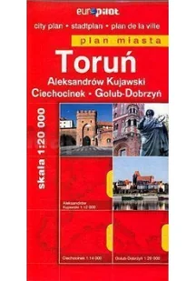 Daunpol praca zbiorowa Toruń. Aleksandrów Kujawski. Ciechocinek. Golub-Dobrzyń. Plan miasta w skali 1:20 000 - Atlasy i mapy - miniaturka - grafika 2