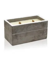 Świece - Awm Świeca Sojowa w Betonowym Goździku i Ciemnym Drzewie Sandałowym 850g - miniaturka - grafika 1