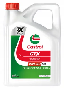 Castrol Gtx 15W-40 A3/B3 4L15F628 - Oleje silnikowe - miniaturka - grafika 1
