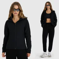 Kurtki damskie - Kurtka Damska 4F Softshell Sportowa Z Kapturem Przejściowa Czarna 4FWAW25TSOFF359 L Czarny - miniaturka - grafika 1