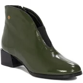 Botki damskie - Maciejka Botki Damskie Zielone-40 - miniaturka - grafika 1