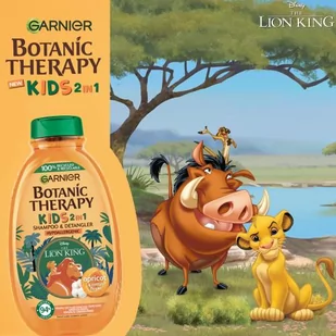 Garnier Botanic Therapy Kids Lion King Shampoo & Detangler szampon do włosów 400 ml dla dzieci - Kosmetyki kąpielowe dla dzieci - miniaturka - grafika 2