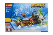 Klocki - Klocki Jumei PODWODNA WYPRAWA 264 elementy, 38 x 26 cm - miniaturka - grafika 1