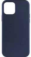 Etui i futerały do telefonów - Fixed Etui MagLeather do iPhone 12 / 12 Pro, granatowe - miniaturka - grafika 1