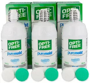 Alcon OPTI-FREE PureMoist 3 x 300 ml - Płyny do soczewek kontaktowych - miniaturka - grafika 2