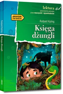 Greg Księga dżungli z oprac. GREG - Pomoce naukowe - miniaturka - grafika 3