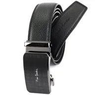 Paski - męski pasek z prawdziwej skóry Pierre Cardin 661 HY09 - miniaturka - grafika 1