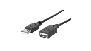 Manhattan Hi-Speed USB 2.0 przewód przyłączeniowy, czarny 1m 308519 - Kable USB - miniaturka - grafika 2