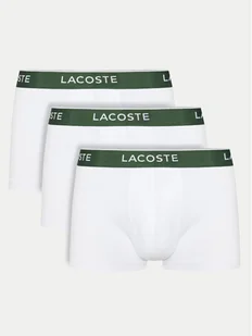 Lacoste Komplet 3 par bokserek 5H1300 Biały - Majtki męskie - miniaturka - grafika 1
