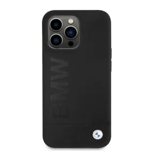 Etui BMW BMHMP13LSLBLBK iPhone 13 Pro / 13 6,1" czarny/black hardcase Silicone Signature Logo Magsafe - Etui i futerały do telefonów - miniaturka - grafika 3