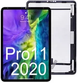 Części serwisowe do telefonów - Oryginalny wyświetlacz LCD + ekran dotykowy iPad Pro 11  Gen 2 2020 A2068 (Regenerowany) Czarny - miniaturka - grafika 1